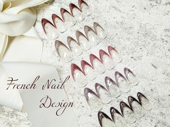 リンドゥネイル 上小田井店(Rindu Nail)/マグフラッシュフレンチ