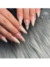 レディスペネイル ノウラ 名駅店(Redispe nail NouRa)/シンプルネイル