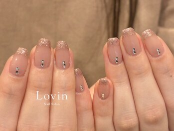 ラヴィン(Lovin)/【パラジェル】ラメフレンチ