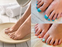 nail&eye Willow 武蔵小杉 【ウィロー】 の雰囲気(【フットバス付き】シンプルコース(親指アート))