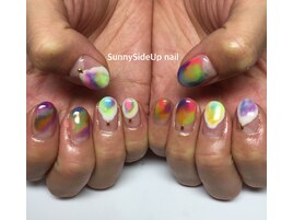 シースルーカラーアート