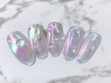 ラリュールネイル(L'Allure nail)/うるうるネイル￥9200(Luxury)