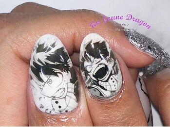 アン ジョーヌドラゴ/【自爪ネイル】プリントネイル