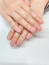 サロンドリスブラン(Salon du lys blanc)/ふんわりグラデーションネイル