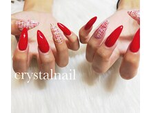 クリスタルネイル イオンモール都城駅前店/ツイードネイル