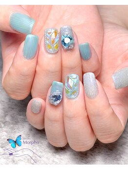 モルフォ 千駄ヶ谷(Morpho)/オーロラミラー＆全ストーン