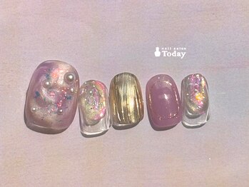 ネイルサロン トゥデイ 心斎橋店(Today)/Creative art ¥11100→ ¥7800