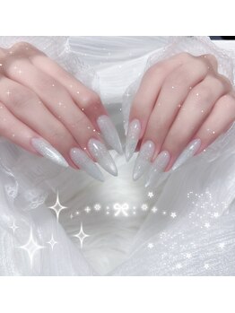 ラヴィ ネイル(RAVY NAIL)の写真/長さだしでロングネイル◎イベントや日頃から指先を長く綺麗に♪