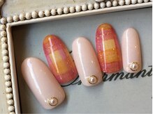 ローラント(LAURENT)/ブランケットチェックネイル