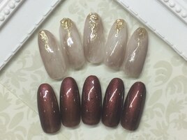 アシンメトリーネイル7000円税抜