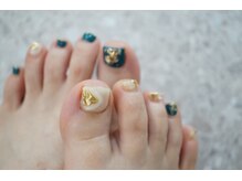 ネイル フライガール(nail FLY GIRL)/ニュアンスフットネイル