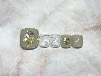 ミクス バイ キングジム(Mxx by KingGYM)/フット/ニュアンスネイル¥10000