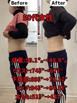 あいら骨盤整体院/50代女性見た目もすっきり！