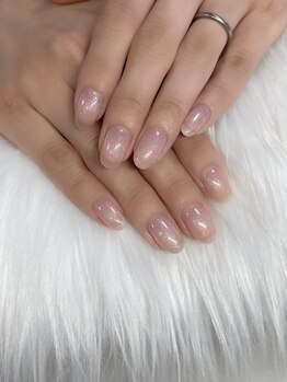 ラメ×スキンカラー