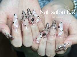 チェックネイル