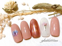 ネイルグラマラス 西新井店/《パラジェル》上品シンプル