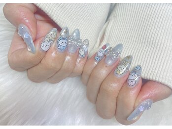 プトゥプトゥ(ptu ptu)/ちいかわネイル