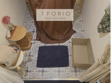 セブンフォリオ(7FORIO)/個室内は十分な広さがあります