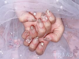 キラキラハート豹柄