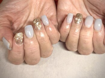 パープルの爪屋/定額デザインA◎お色変更