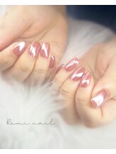レミネイル(Remi nail)/オーロラミラーネイル