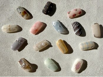 リッシュ ドゥ(RICHE deux)の写真/欲張りガールも納得★こだわり個性派ニュアンスネイル・インクネイル・落書きネイルなど様々なアートに対応