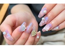 ネイルアンドアイラッシュスタジオ シュシュ(chouchou)/emena　newマグネット×ハート