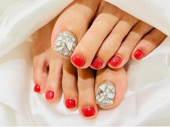 トゥインクル(twinkle)の写真/足元からオシャレになって心も弾む♪キャンペーン価格でご案内◎足元のおしゃれに欠かせないフットネイル◎
