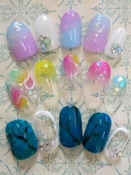 アフロディーテ(Aphrodite)/春夏ネイル☆