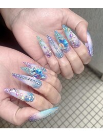 春ネイル