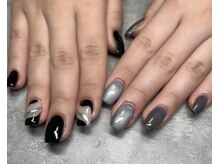 チル(chill.)/アシンメトリーネイル