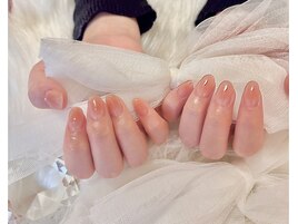 モテかわチークネイル