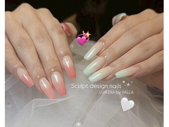 スカルプ×グラデーション♪