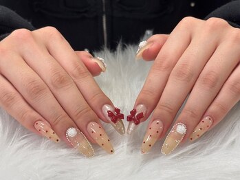 ロアリィ(LOARY)の写真/【最新韓国・ワンホンネイル】憧れの指先を叶える“うるちゅる”デザイン☆何度通ってもずっと同価格♪
