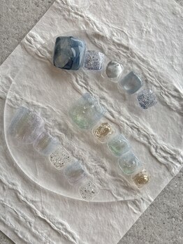 ケーネイルアトリエ もみじヶ丘店(K nail atelier)の写真/【 足元から垢抜ける夏へ♪】100種類以上のこだわり定額デザインで理想のフットネイルに《フットバス付き》