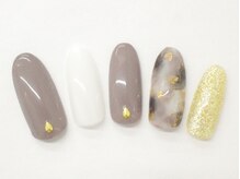 ネイルサロンセレーネ(Selene)/大理石ネイル