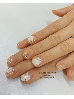 プライベート ネイルサロン マーマ(murmur)/フラワーネイル