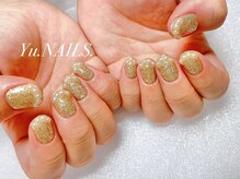 ユーネイルズ 恵比寿(Yu.NAILS.)/グリッター◎パール