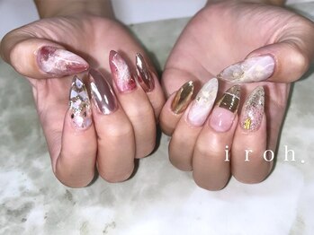 イロハ(iroh.)/天然石ネイル