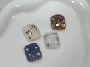 【フットネイル】親指アート