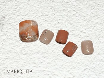 ネイルサロン マリキータ(MARIQUITA)/夏ネイル/テラコッタ