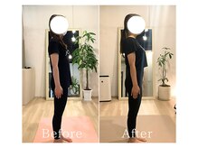 アップライフギャラリー(UP LIFE GALLERY)/ピラティスBefore→After