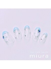 夏　季節デザイン定額アート