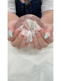 花柄ネイル
