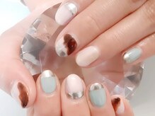 ステラ(Stella)/ニュアンスミラーネイル♪