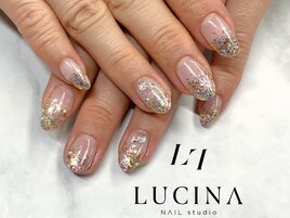 W-894 ラメホログラデーション