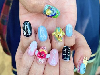 ネイルマフィア 原宿(NAIL MAFIA)/オーダー3Dネイル