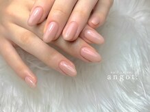アンガット(angot.)/ヌーディーピンクネイル