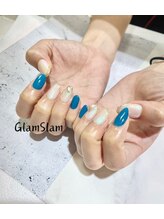 グラムスラム(GLAMSLAM)/ブルーネイル♪