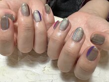 デューネイルスタジオ(dew nail studio)/カラフルマグネットデザイン